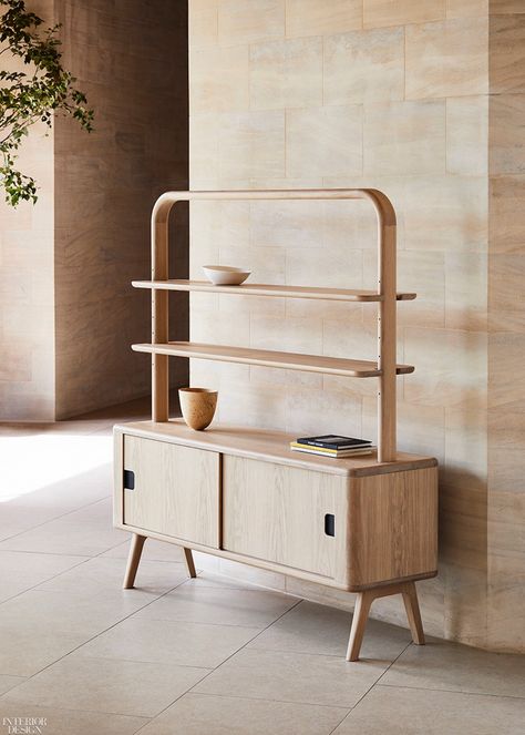 15 Product Highlights from the London Design Festival Wood Product Design, Product Shelves, Minimalist Wood Furniture, Table With Shelves, Mini Serre, Shelves Design, Scandinavian Furniture Design, Shelving Design, London Design Festival