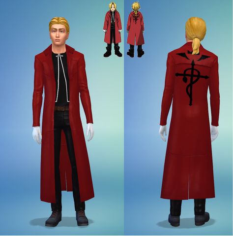 Mod The Sims - Fullmetal Alchemist outfit Oracle Outfit, Alchemist Outfit, The Hidden Oracle, Sims 4 Anime Cc, Mods For Sims 4, Ghost Mermaid, Werewolf Witch, Zombie Christmas, Vampire Zombie