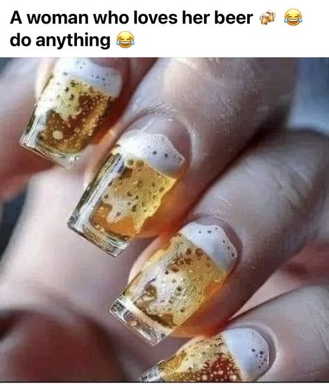 Beer Nails, Gym Workout For Beginners, How To Make Beer, Autumn Nails, Gym Workout, Nail Inspo, Nail Art Designs, Colorado, A Woman