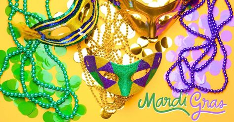 Easy Mardi Gras Games for a New Orleans Fat Tuesday party (Shrove Tuesday celebration), Mardi Gras themed parties, or even for Mardi Gras baby shower games, minute to win it game ideas, or birthday activities! Laissez les bons temps rouler! (Let the good times roll!) Mardi Gras Games, Mardi Gras Activities, Fat Tuesday Party, Mardi Gras King Cake, Coin Games, Shrove Tuesday, Minute To Win, Minute To Win It Games, Mardi Gras Costumes