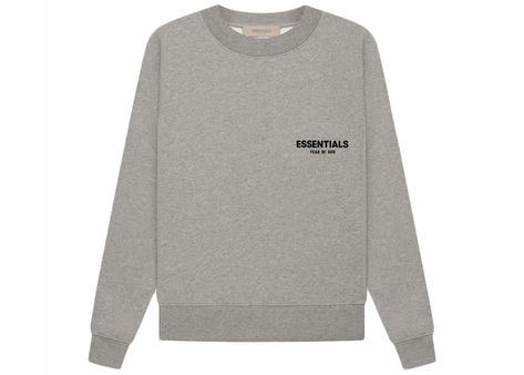 Essentials Crewneck, Simple Branding, Jerry Lorenzo, Sneaker Storage, Fear Of God Essentials, Womens Crewneck, Latest Trend, Fear Of God, Best Sneakers