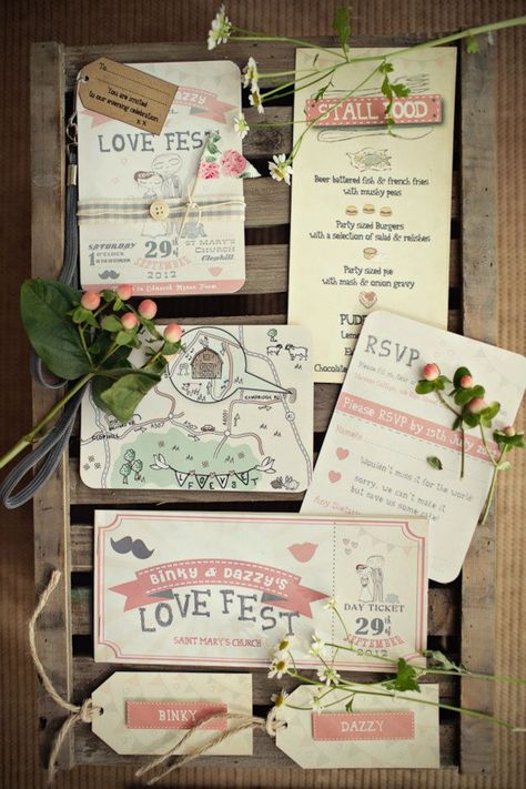 festival style wedding invitations | see more… Festival Style Wedding, Late Summer Weddings, Design Invitation, Love Fest, Wedding Invitation Inspiration, Wedding Map, Invitation Inspiration, Festival Wedding, Wedding Stationary