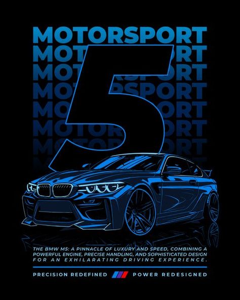 Bmw T Shirt Design, Bmw Design, Car Sticker Design, Design Techniques, Car Service, Bmw M4, Bmw Cars, Car Sticker, Tshirt Design