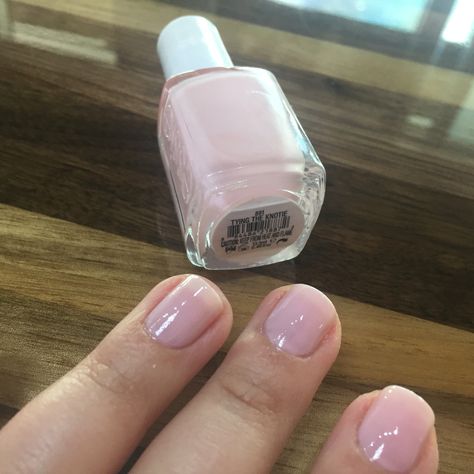 Essie Nail Polish Pink, Essie Pink Nail Polish, French Fade Nails, Pale Pink Nails, Sheer Nails, Buff Nails, Mens Nails, Milky Nails, Light Pink Nails