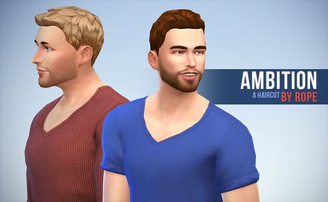 Simsontherope: Abitions hairstyle by Rope • Sims 4 Hairs Ts4 Male Hair, Sims 4 Hair Male, Sims 4 Traits, Cc Hair, Pelo Sims, Sims 4 Mm Cc, Male Hair, Free Sims, Receding Hairline