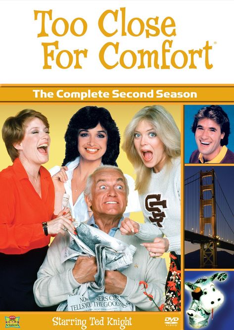 too close for comfort | The Complete Second Season (1981-1982) ( Rhino Retro Vision-2005 ) 1980s Tv Shows, 80 Tv Shows, 90s Tv Shows, Too Close For Comfort, Childhood Tv Shows, Classic Television, Old Shows, Great Tv Shows, Old Tv Shows