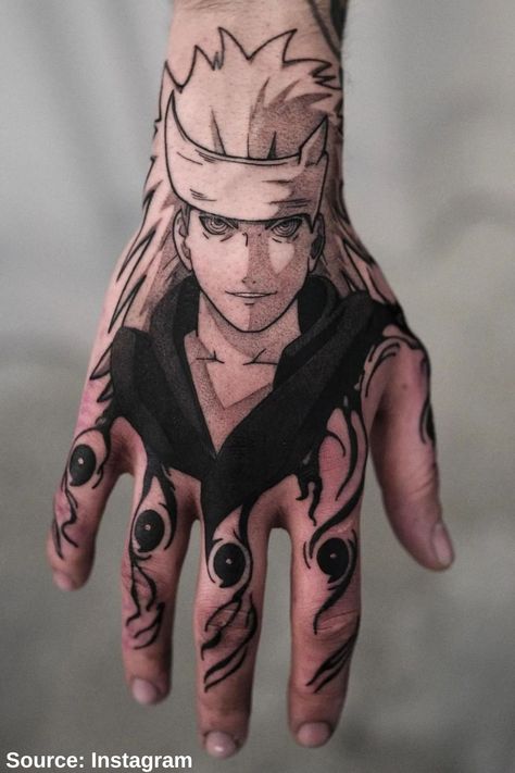 Naruto tattoo Naruto Tattoo Ideas, Kakashi Tattoo, Tato Naruto, Arm Tattoos For Guys Forearm, Tato Tradisional, Blue Rose Tattoos, Marvel Tattoos, Naruto Tattoo, Skeleton Hand Tattoo