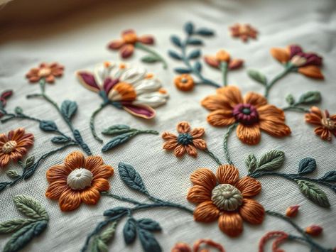 Crewel Embroidery: A Timeless Art of Colorful Needlework - NewsBreak Barney Miller, Klismos Chair, Crewel Embroidery Patterns, Textile Manufacturing, Iron Red, Ice Cream Truck, Chinese Ceramics, Crewel Embroidery, Timeless Art