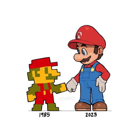 Mario Comics, Mario Y Luigi, Mario Fan Art, Nintendo Super Smash Bros, Logo Game, Nintendo Fan Art, Mario Games, Nintendo Characters, Super Mario Art