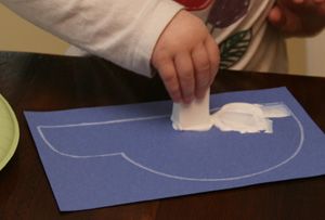 igloo craft stamping The Three Snow Bears Igloo Template, Igloo Craft, Letter I Activities, Snow Bears, Winter Animal Crafts, Winter Crafts For Toddlers, Winter Classroom Activities, Jan Brett, Preschool Winter