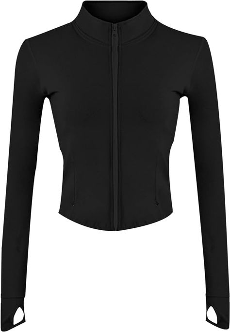 Sports Jackets Women, Workout Tops For Women, Workout Crop Top, Yoga Tank Tops, Running Workout, Running Jacket, Workout Jacket, Active Women, Sports Jacket