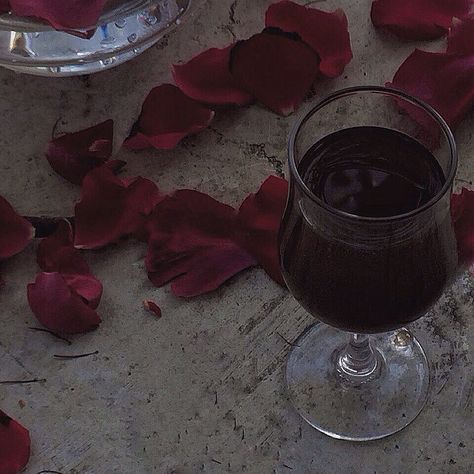 Red rose wine Dark Red Wine Aesthetic, Rose And Wine Aesthetic, Vampire Wine Aesthetic, Wine And Roses Aesthetic, Dionysism Aesthetic, Red Wine Aesthetic Dark, Wine Color Aesthetic, Dark Red Rose Aesthetic, Wine Aesthetic Dark