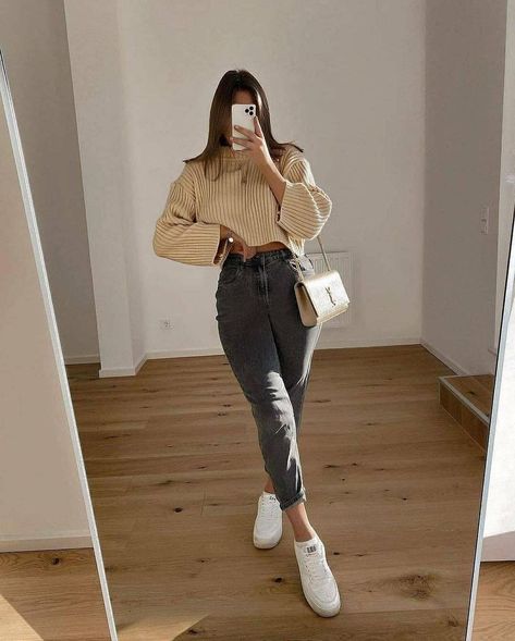 Trendy Outfits Winter, Cute Fall Outfits, Cute Simple Outfits, Summer Fashion Outfits, Minimalist Outfit, Outfits Casuales, Look Cool, Cute Casual Outfits, Simple Outfits