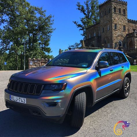 Check out the Jeep Grand Cherokee wrapped in ColorFlip Gloss Psychedelic shade shifting vinyl on our website! Nationwide Wraps is your #1 resource for vehicle wraps! Jeep Wraps, Jeep Srt, Jeep Usa, Jeep Garage, Jeep Wk, Jeep Srt8, Jeep Wrangler Lifted, Purple Jeep, Badass Jeep