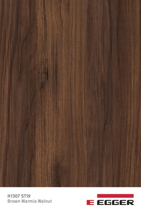 H1307 ST19 Brown Warmia Walnut Walnut Decor, Modern Kitchen Layout, Spiced Walnuts, Dark Elements, Walnut Board, Cosy Interior, Warm Chocolate, Brown Tone, Virtual Design