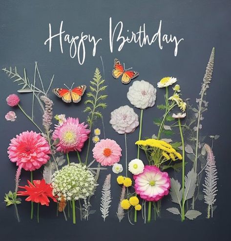 Happy Birthday Boho Wishes, Happy Birthday Whimsical, Happy Bday Message, Happy Birthday Fairy, Happy Birthday Illustration, Birthday Fairy, Birthday Wishes Flowers, Birthday Greetings Friend, Happy Birthday Text