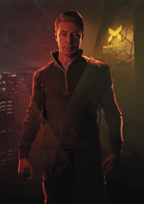 Paul Serene  - Monarch Solutions - Quantum Break - Xbox One & PC #QuantumBreak #Shooter #XboxOne #Games #MonarchSolutions #PaulSerene William Joyce, Quantum Break, Max Payne, Aidan Gillen, Video X, Latest Games, Video Game Art, Call Of Duty, Resident Evil