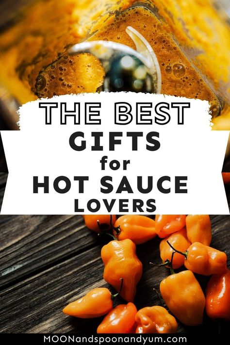 Have some hot sauce fans in your life? I've rounded up my favorite gifts for hot sauce lovers in this fun collection for your gift-giving needs. Hot Sauce Basket Ideas, Hot Sauce Gift Basket Ideas, Hot Sauce Gift Basket, Fermented Hot Sauce Recipe, Gluten Free Family Meals, Cholula Hot Sauce, Pepper Salsa, Homemade Hot Sauce, Hot Sauce Recipes