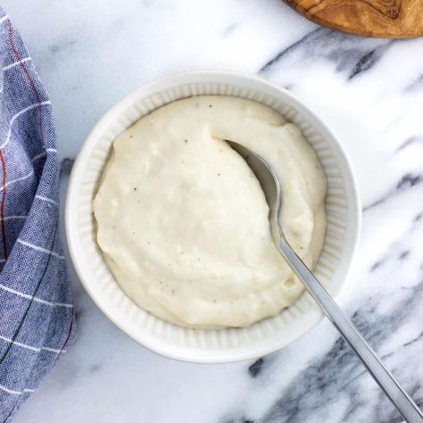 Easy Horseradish Aioli Horseradish Aioli Sauce Recipe, Leftover Steak Sandwich, Horseradish Aioli Recipe, Aioli Recipes, Aioli Sauce Recipe, Horseradish Aioli, Healthy Condiments, Homemade Horseradish, Aioli Sauce