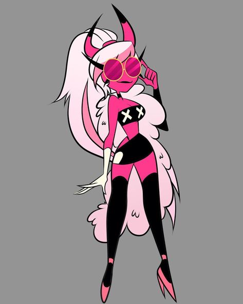 Vivziepop Sketchbook, Vivziepop Art Style, Vivziepop Hellhound, Old Vivziepop Art, Vivziepop Twitter, Boss Series, Love Pink Wallpaper, Bleach Characters, Vivziepop Hazbin Hotel