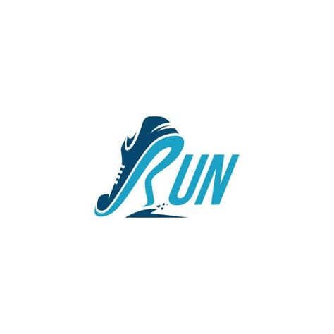 Run Logo, Marathon Logo, Running Logo, Shoes Logo, Wordmark Logo, People Logo, Tshirt Printing Design, Word Mark Logo, Graphic Design Fonts