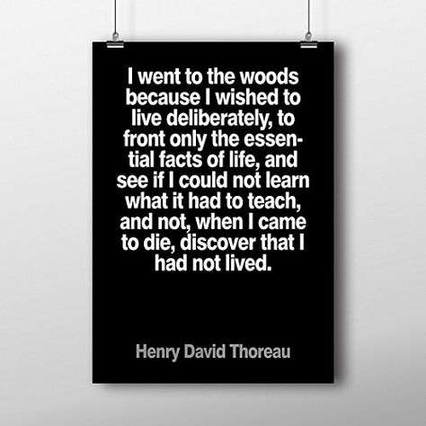 Outdoor Home Decor I Went To The Woods Thoreau Quote Inspirational Print Motivational Art Wall Decor Wall Art Print -- Click image for more details.(It is Amazon affiliate link) #pink Live Deliberately, Robert Frost Quotes, Thoreau Quotes, Facts Of Life, Lao Tzu Quotes, Into The Woods Quotes, Henry David Thoreau, Motivational Art, Inspirational Prints