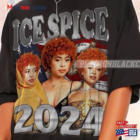 Vintage Ice Spice 2024 Shirt Retro 90S Rapper Unisex Classic Check more at https://musictourtees.com/product/vintage-ice-spice-2024-shirt-retro-90s-rapper-unisex-classic/ 90s Rappers, Ice Spice, Ice And Spice, Retro 90s, Hoodie Sweatshirt, Sweatshirts Hoodie, Sweatshirts, T Shirt