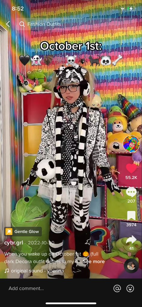 Decora Fashion Outfits, Harajuku Fashion Decora, Decora Kei Fashion, Decora Outfits, Decora Girl, Decora Aesthetic, Dark Decora, Rad Clothes, Kei Fashion