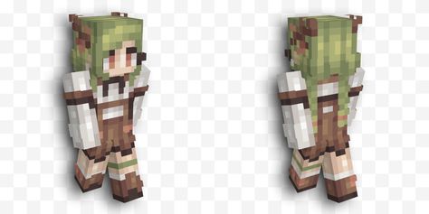 Minecraft Skins Fairycore, Minecraft Fantasy Skins, Fantasy Minecraft Skin, Minecraft Skin Hair, Fantasy Antlers, Minecraft Medieval Skins, Minecraft Skins Green, Minecraft Skins Hair, Minecraft Lore