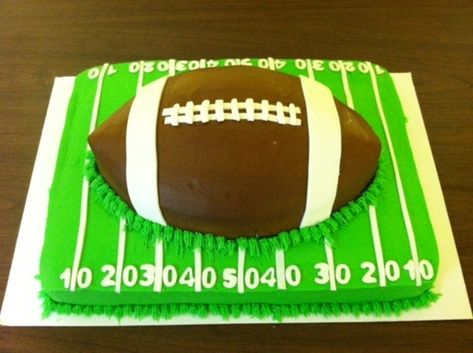 Denver Broncos Cake, Chocolate Footballs, Football Cakes, Sports Cakes, Sport Cakes, Bakery Items, Football Cake, Cake Central, Bday Party Ideas