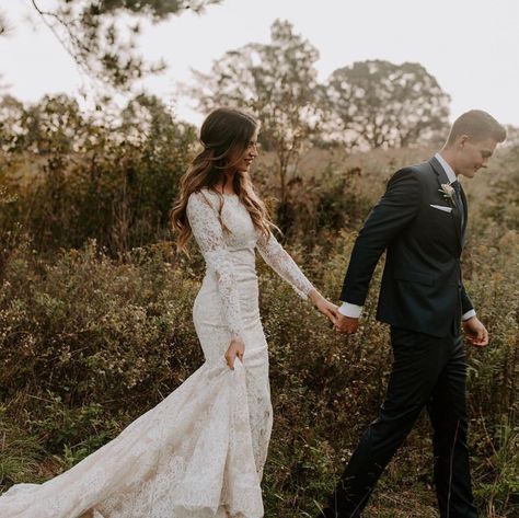 Congrats to Susan + Byron! Susan is breathtaking in Allure Couture C459, from Dimitra Designs. http://www.allurebridals.com/products/C459 Bride Era, Allure Couture, Brides Dress, Western Wedding Dresses, Lace Wedding Dress With Sleeves, Allure Bridals, Country Theme, Long Sleeve Wedding Dress Lace, Shot List