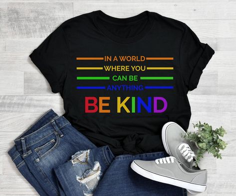 Pride Tshirt Design, Pride Shirt Ideas, Social Justice Shirts, Lgbtq Shirts, Cheap Casual Pride T-shirt, Gymnastics Shirts, Lgbtq Tshirts, Trendy Rainbow Pride T-shirt, Cheap Rainbow T-shirt For Pride