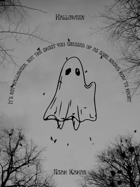 Halloween Noah Kahan, Stick Season Noah Kahan, Noah Kahan Aesthetic, Noah Kahan Art, Noah Kahan Wallpaper, Folk Malone, Noah Kahan Stick Season, Album Wallpaper, Stick Season