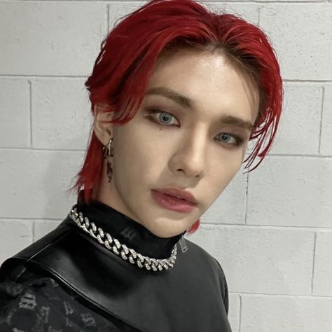 Skz Hyunjin, Hair Icon, Kids Makeup, Makeup Looks Tutorial, Skz In Cute, Love My Boys, Light Makeup, Hwang Hyunjin, Hair Photo