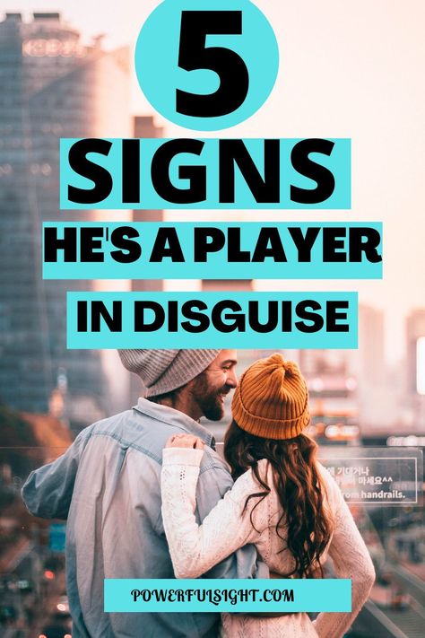 Are you dating a player? Here are signs a guy is a player in disguise. If you ever notice any of these signs, run for your dear life. They're signs he's just using you. When He Asks For Pics, Signs Of A Player, Signs Hes Into You, Signs Guys Like You, Soulmate Connection, Sing For You, Shy Guy, A Guy Like You, Getting Played