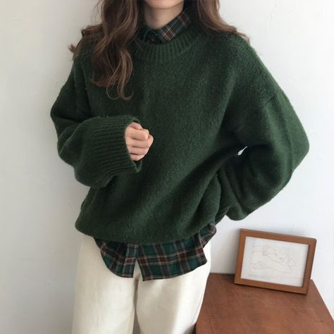 37 Green Academia Aesthetic Outfits That Are Worth Trying - Rozaliee