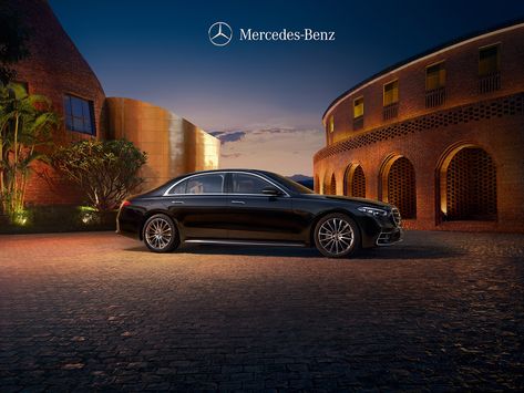 Mercedes-Benz S-Class Key Visual :: Behance Car Key Visual, Room Reference, Car Pic, Car Advertising Design, Hexagon Logo, Car Concept, Photography Advertising, Key Visual, Benz S Class