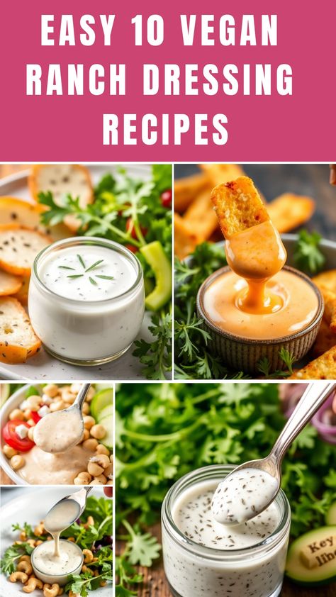 Dip into plant-based perfection with these 10 irresistible vegan ranch dressings Ranch Dressing Recipes, Chipotle Ranch Dressing Recipe, Buffalo Ranch Dressing, Pizza Dipping Sauce, Goat Milk Yogurt, Chipotle Ranch Dressing, Ube Recipes, Vegan Chipotle, Cheap Vegan Meals