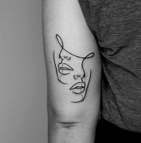 Female Tattoo Ideas With Meaning, Female Tattoo Ideas, Tattoo Ideas With Meaning, Simple Line Tattoo, Tattoo Artists Near Me, Gemini Tattoo, Silhouette Tattoos, Best Tattoos For Women, Dope Tattoos For Women