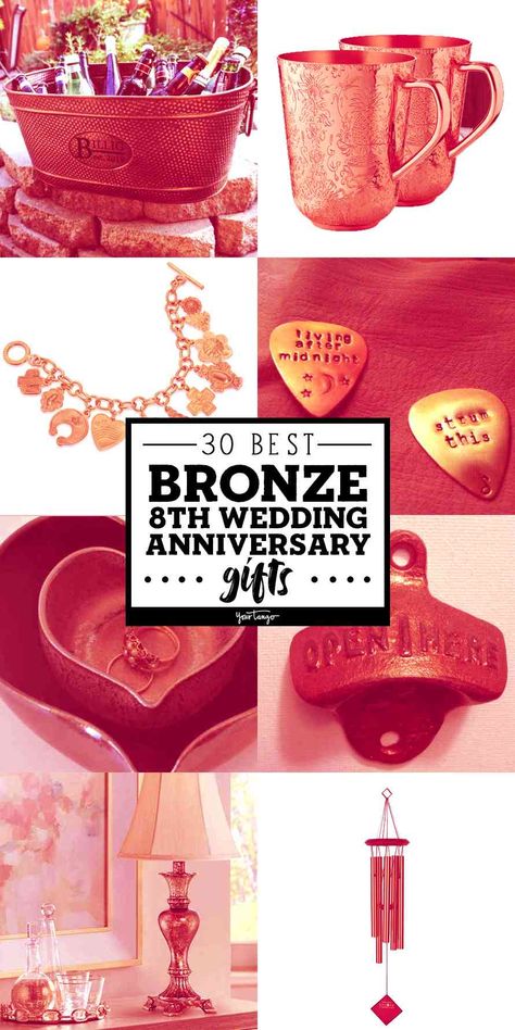 Bronze Anniversary Gifts For Her, 8 Year Wedding Anniversary Gifts For Him Bronze, 8 Wedding Anniversary Gifts, Bronze Wedding Anniversary Gifts, Year 8 Anniversary Gift Ideas, Bronze Gifts Anniversary, 8 Year Anniversary Ideas, 19th Wedding Anniversary Gifts For Him, 8 Year Wedding Anniversary Gifts For Him