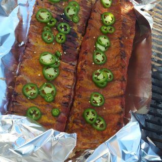 Apple Jalapeno Smoked Ribs | Hey Grill, Hey 321 Smoked Ribs, Smoked Ribs Rub, Apple Jalapeno, Pot Roast Brisket, Ribs Seasoning, Smoked Shrimp, Hey Grill Hey, Big Green Egg Recipes, Rib Sauce