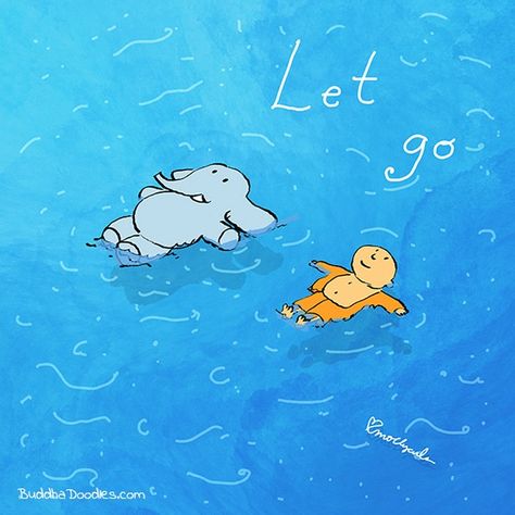 today's doodle ❤️#letgo #release #mindfulness #forgiveness #buddhadoodles Buddah Doodles, Relationship Drawings, Buddha Doodle, Stylish Quote, Buddha Thoughts, Happy Elephant, Recovery Inspiration, Little Buddha, Greeting Card Envelope