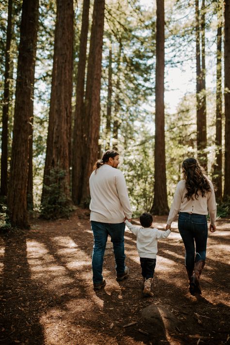 Family In The Woods, Forest Family Photoshoot, 19th Bday, The Redwoods, Redwood Forest, Family Outdoor, Outdoor Wood, Family Photoshoot, Family Portrait