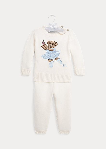 Luxury Baby Clothes, Luxury Baby Gifts, Houndstooth Pants, Designer Baby Clothes, Nutcracker Ballet, Ralph Lauren Kids, Luxury Baby, Polo Bear, Ralph Lauren Collection