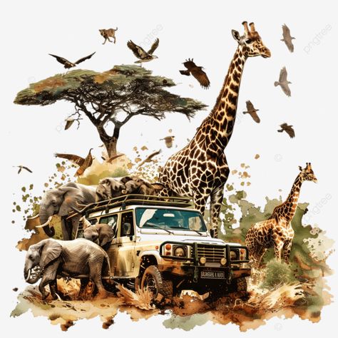 safari hunting in africa wild animals safari hunting africa png Africa Scrapbook, Hunting Africa, Jungle Images, Jungle Clipart, Animals Safari, Inktober 2024, Wild Safari, Cute Animal Clipart, Beach Watercolor