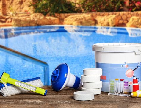 How Much Does It Cost To Build And Maintain A Pool In Los Angeles, 2021 Inground Pool Coping, Pool Cleaning Tips, Blue Haven Pools, Homemade Pools, Swimming Pool Safety, Swimming Pool Equipment, Simple Pool, Swimming Pool Maintenance, Swimming Pool Cleaning