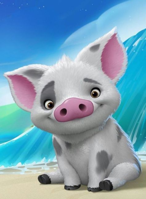 Pua Pig Moana, Pua From Moana Wallpaper, Moana Pua Wallpaper, Moana Pig Pua Wallpaper, Pua Wallpapers, Pua Tattoos, Hey Hey Moana, Moana Pictures, Pig From Moana