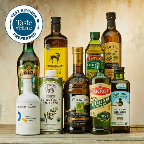 What’s the Best Olive Oil You Can Buy? Our Test Kitchen Knows Olive Oil Recipes Healthy, Best Olive Oil Brand, Drinking Olive Oil, Honey Pizza, Best Olive Oil, Olive Oil Brands, Grocery Products, Dipping Oil, Homemade Mayo