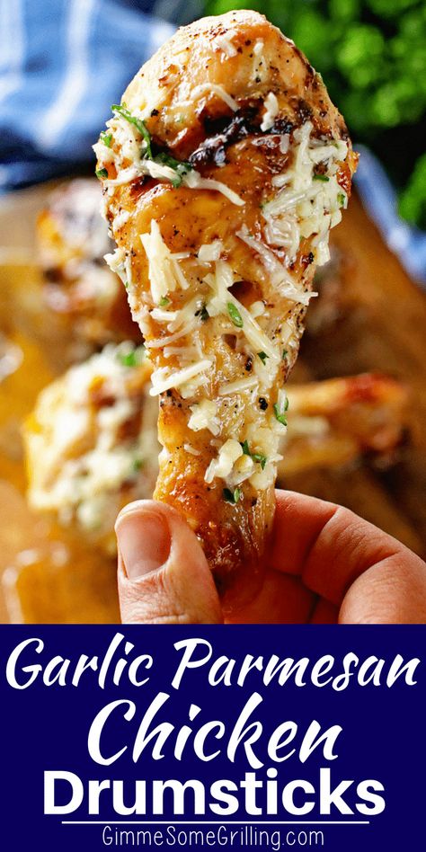 Outside Grill Recipes, Dinner For The Grill, Good On The Grill, Drumstick Chicken Recipes Keto, Grilling Recipes Appetizers, Grilling Out Recipes, Grilled Garlic Parmesan Chicken, Chicken Wing And Drumstick Recipes, Grilling Chicken Drumsticks