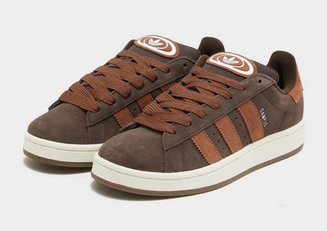 adidas Originals Campus 00s Women's Brown Adidas, Adidas Campus, Jd Sports, Adidas Originals, Stripes, Branding, Adidas, Collar, Sports